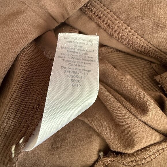 Women's 2 Athleta Brooklyn Ankle Pants Mineral Brown - Picture 11 of 11